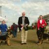 Ashley with Logan and Tara with Iceman going Best Junior and Reserve Junior San Antonio 2018